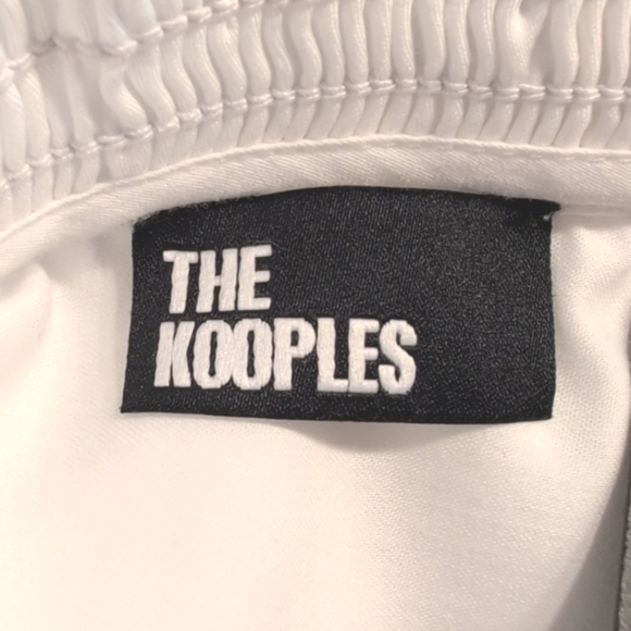 NWT The Kooples Short White Dress With Broderie Anglaise Size 6 - Picture 8 of 10